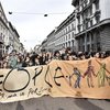Italien: Demonstration Prima La Persone