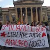 Proteste in Palermo gegen die Inhaftierung von Emiliano P.