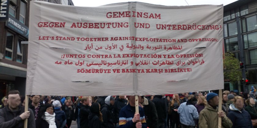 1. Revolutionäre 1. Mai-Demo in Bremen, 2019